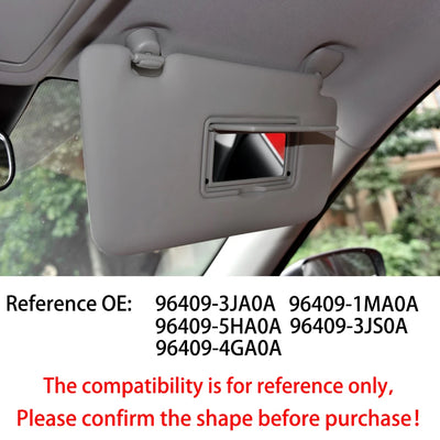 Clips de Pare-Soleil Nissan X-Trail Murano Altima Teana