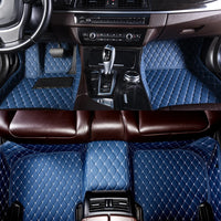 Tapis de Sol Renault Clio 4 2013-2018 Cuir Surpiqué Sur Mesure Jeu Complet Avant et Arrière