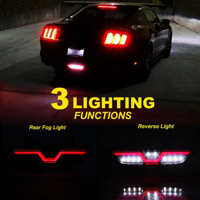Feu Antibrouillard Arriere Ford Mustang 2015-2018 LED