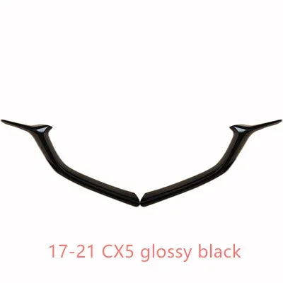 Baguettes de Phares Avant Mazda 3 Axela Mazda 6 Atenza CX-5 CX-4 Noir Brillant ou Aspect Carbone