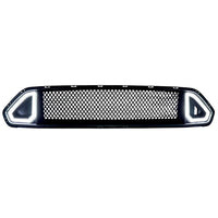 Calandre Ford Mustang 2018-2020 Maille Noire Style GT avec Éclairage LED Intégré