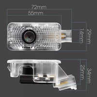 Projecteur Logo Porte Acura MDX YD2 YD3 2013-2022 LED 2 Pièces