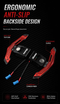 Magnetische Schaltwippen Ford Mustang GT Shelby 2015-2023