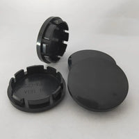 Cache-Moyeux Universels 56mm ABS Noir ou Argent — vue de profil