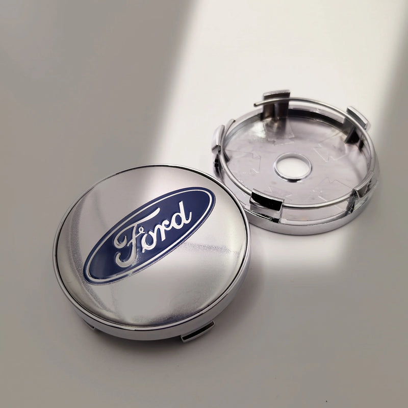 Cache-Moyeux Ford 54mm 56mm 60mm 65mm 68mm Emblème — exemple de montage