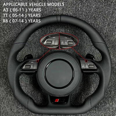 Volant Sport Fond Plat Audi A3 A4 A6 Q5