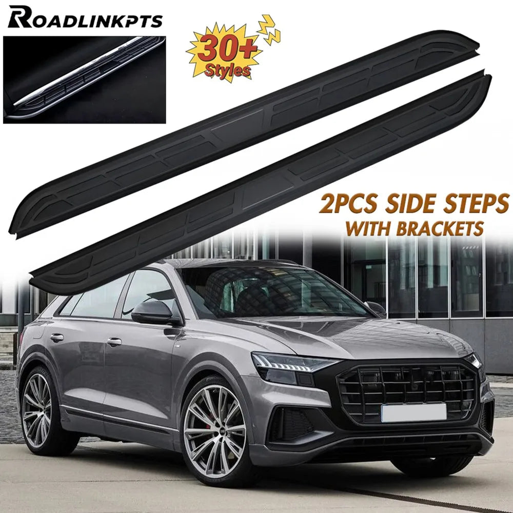 Marchepieds Aluminium Audi Q8 2021-2025