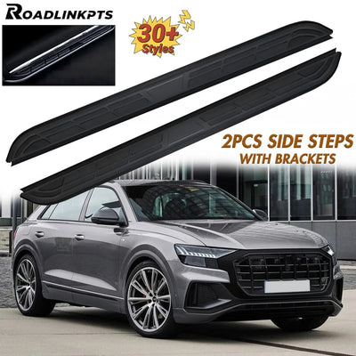 Marchepieds Aluminium Audi Q8 2021-2025