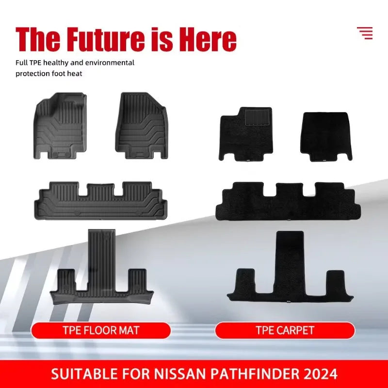 Tapis de Coffre Nissan Pathfinder 2024 TPE