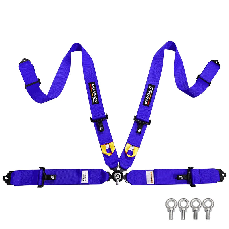 Harnais de Sécurité 4 Points Camlock 76 mm Universel Circuit