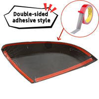 Coques de Rétroviseurs Renault Captur 2020-2021 en ABS Chrome, Aspect Carbone ou Noir Brillant