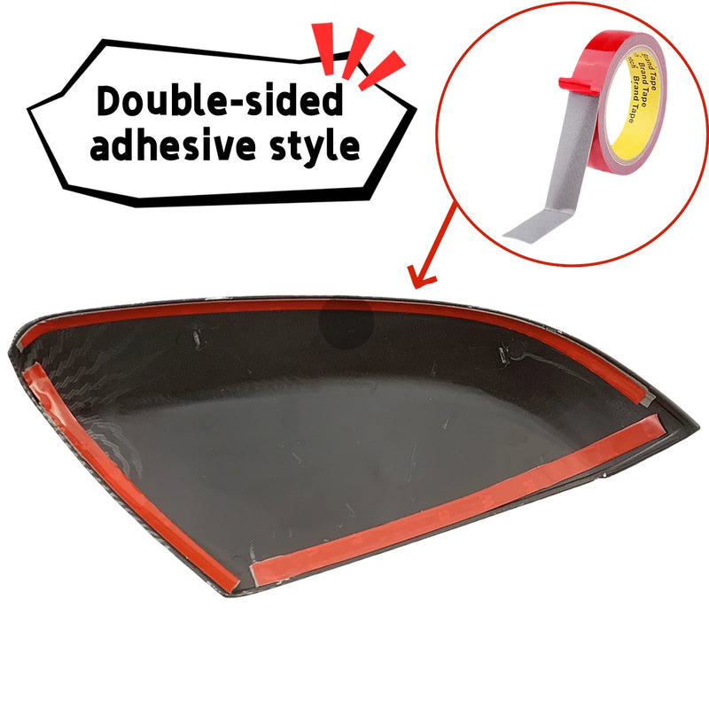 Coques de Rétroviseurs Renault Captur 2020-2021 en ABS Chrome, Aspect Carbone ou Noir Brillant