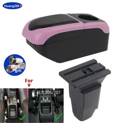 Accoudoir Central Peugeot 206 et 206 CC avec Chargeur USB