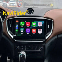 Autoradio Android Maserati Ghibli 2014-2020 Écran QLED 10 pouces CarPlay 4G Version Best GPS