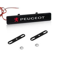 Emblème Lumineux Peugeot LED Lion pour Face Avant
