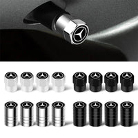 Bouchons de Valve Mercedes Benz AMG W205 W213 Sport — gros plan