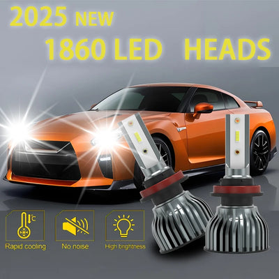 Ampoules LED H4 H7 H1 H11 9005 Canbus 22000LM
