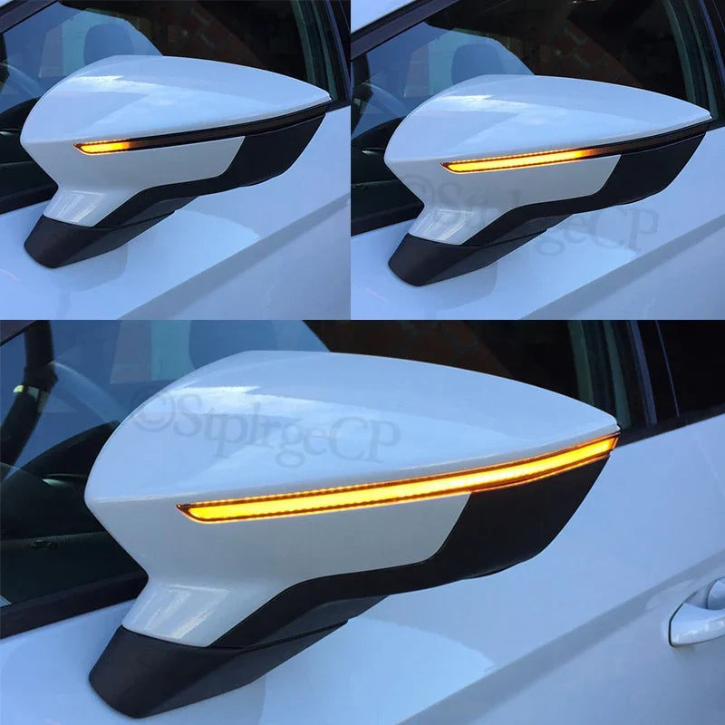 Clignotants Répétiteurs LED Dynamiques Rétroviseur Seat Leon 5F et Arona