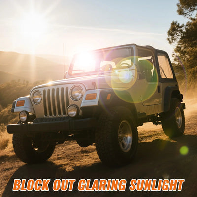 Pare-Soleil Jeep Wrangler TJ 1997-2002 Noir