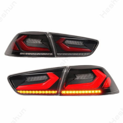 Feux Arrière LED Mitsubishi Lancer EVO X Look Sport