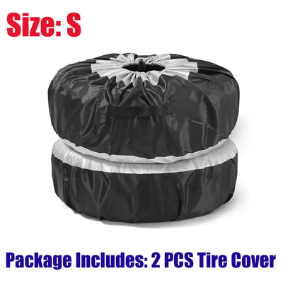 Housse de Protection Pneu de Secours Voiture SUV Oxford