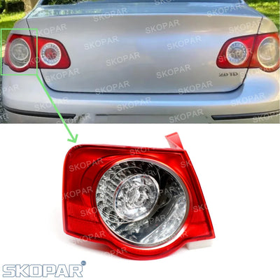 Feux Arrière LED VW Passat B6 2006-2011 4 Pièces Complet