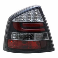 Feux Arrière LED Skoda Octavia 2 2007 Noir Barre LED