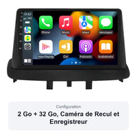 Autoradio CarPlay Renault Mégane 3 2008-2014 Écran QLED