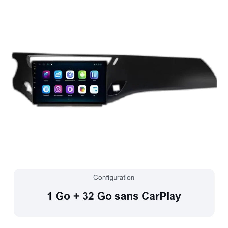 Autoradio CarPlay Citroën C3 DS3 2010-2016 Écran Tactile