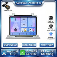 Autoradio Android 16 Dodge Charger Challenger 2015-2019 Écran QLED CarPlay Sans Fil GPS 4G