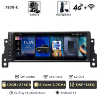 Autoradio CarPlay Sans Fil MINI Cooper S R50 R52 R53 — vue de trois quarts