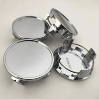 Lot de 4 Cache-Moyeu 62 mm Toyota Crown Camry RAV4 C-HR Highlander Noir ou Argent