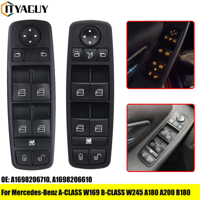 Bouton Lève-Vitre Mercedes Classe A W169 B W245