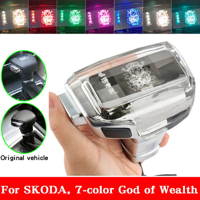 Pommeau Vitesse Cristal LED VW Audi Skoda Auto