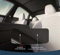 Pare-Soleil de Toit Tesla Model Y Juniper 2025-2026 Graphène Magnétique Nid d'Abeille