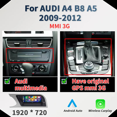 Autoradio Audi A4 B8 A5 CarPlay