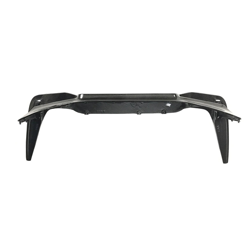 Diffuseur Arrière Carbone Sec Style D BMW Série 5 G30 G38 2017+ avec Séparateurs et Spoiler