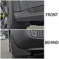 Garde-Boue Jetour T2 Traveller 2023-2024 Bavettes 4 Pièces Noir
