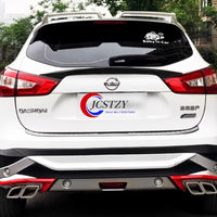 Becquet Nissan Qashqai 2016-2024 de Toit Arrière en ABS, Noir Brillant, Blanc, Argent, Carbone ou à Peindre