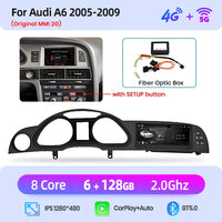 Autoradio Junsun Caméra 360 Audi A6 C6 4F 2005-2011 — exemple de montage