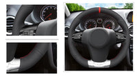 Housse de Volant à Coudre Opel Corsa OPC VXR Vauxhall Corsa VXR 2006-2015 Cuir ou Simili Cuir Noir