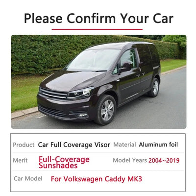 Pare-Soleil Volkswagen Caddy MK3 2K 2004-2019