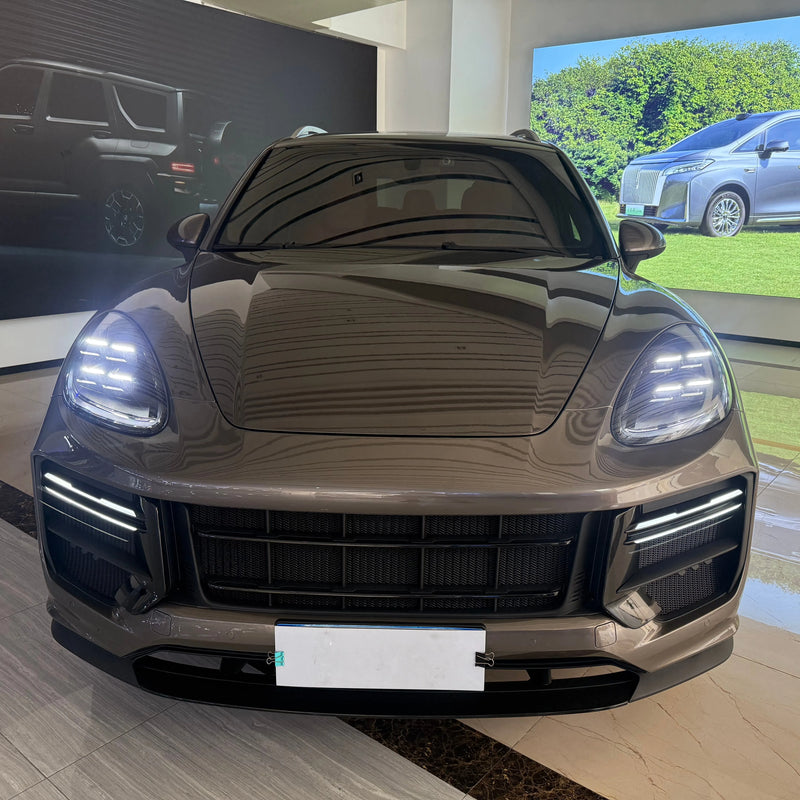 Kit Carrosserie Lifting Style 9Y0.2 Turbo GT Porsche Cayenne 958 2011-2017, Pare-chocs et Ailes en Apprêt