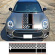 Autocollant Bandes Capot MINI Cooper R56 F56 Countryman