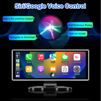 Dashcam 4K Écran CarPlay Sans Fil 11,26 ou 10,26 Pouces Double Caméra
