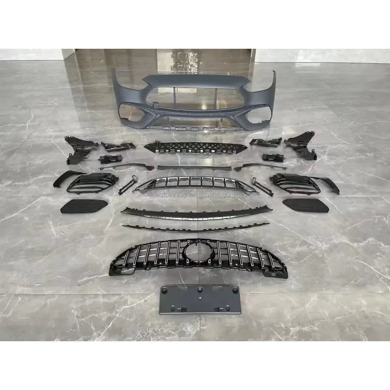 Kit Carrosserie Mercedes Classe C W206 Style C63 AMG : Pare-Chocs en PP et Calandre