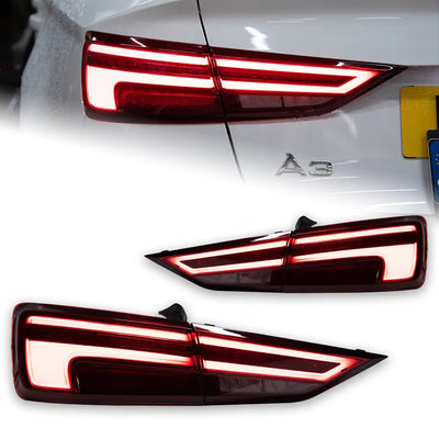 Feux Arrière LED Audi A3 8V Berline Clignotants Dynamiques