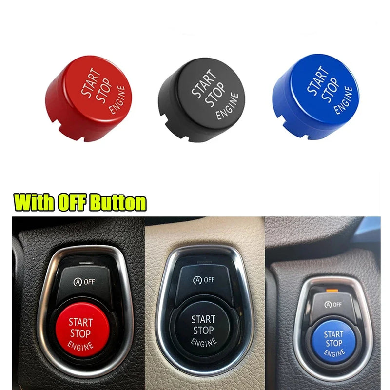 Cache-Boutons de Démarrage BMW Série F F30 F10 F25 — détail de finition
