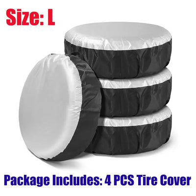 Housse de Protection Pneu de Secours Voiture SUV Oxford