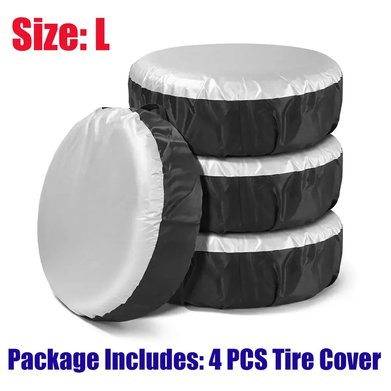 Housse de Protection Pneu de Secours Voiture SUV Oxford
